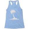 palm tree Racerback Tank