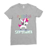 september born unicorns Ladies Fitted T-Shirt