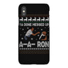 ya done messed up a a ron ugly sweater iPhoneX