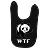 wtf panda Baby Bibs