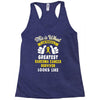 This is What The Worlds Greatest Sarcoma Cancer Survivor Looks Like Racerback Tank