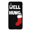 well hung endowed christmas stocking funny iPhoneX