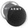 mens army military us Pin-back button