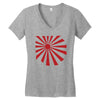 japan Women's V-Neck T-Shirt