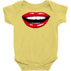 lips red Baby Bodysuit