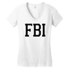 fbi humor Women's V-Neck T-Shirt