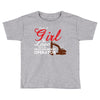 Just A Girl In Love With Her Heavy Equipment Operator Toddler T-shirt