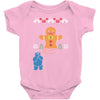 cookie monster gingerbread man ugly christmas sweater Baby Bodysuit
