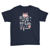 Though She Be But Little She Is Fierce Youth Tee
