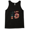 team 10 american flag Tank Top