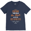 papaw the man the myth best papaw ever V-Neck Tee
