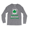 drunk lives matter Long Sleeve Shirts