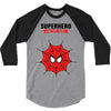 Superhero On The Way 3/4 Sleeve Shirt