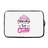 Celebrating With the 1st Birthday Queen Laptop sleeve