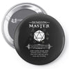 Dungeon Master Pin-back button