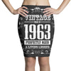 vintage made in 1963 perfectly aged a living legend Pencil Skirts