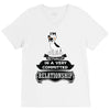 I Am French Bulldog Actually In A Very Commited Relationship V-Neck Tee