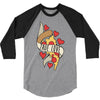 true love pizza slice 3/4 Sleeve Shirt