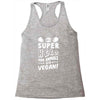 Be A Super Hero For Animals Go Vegan! Racerback Tank