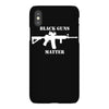 black guns matter iPhoneX