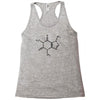 caffeine molecule t shirt coffee funny nerd xl Racerback Tank