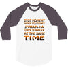 mixing languages russian english 3/4 Sleeve Shirt