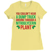 nitroglycerin plant Ladies Fitted T-Shirt