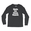 Skates Eat Sleep Repeat Long Sleeve Shirts