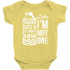 shaving says a lot about a man like Baby Onesie