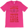 horror movies, pizza and beer T-Shirt