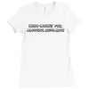 funny t shirt need money for alcohol research rude tee offensive shirt Ladies Fitted T-Shirt