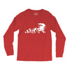 alien evolution   mens funny Long Sleeve Shirts