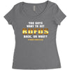 You Guys Want to Get Rufus Back or What Women's Triblend Scoop T-shirt