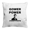Gower Power Throw Pillow