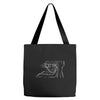 Luffy white design Tote Bags