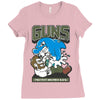 anti dauphin violeurs Ladies Fitted T-Shirt