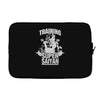 training to go super saiyan Laptop sleeve