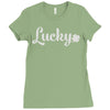 lucky Ladies Fitted T-Shirt