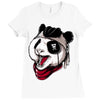 panda pirate Ladies Fitted T-Shirt