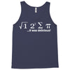 pi delicious math Tank Top