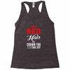 red hair the crown you never take off Racerback Tank