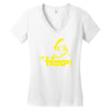 admiral ackbar it's a trap star wars funny cool death star Women's V-Neck T-Shirt