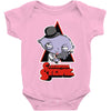 clockwork stewie Baby Onesie