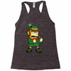 happy saint patrick day simpson 2 Racerback Tank