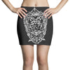 white owl kingdom giant bird Mini Skirts