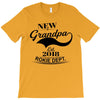 New Grandpa 2018 Rokie Dept. T-Shirt