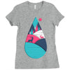 tear Ladies Fitted T-Shirt