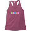 periodic table chemistry fun Racerback Tank