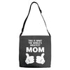 World' s Greatest Mom Looks Like Adjustable Strap Totes