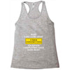 Under Construction Personalize Baby Racerback Tank